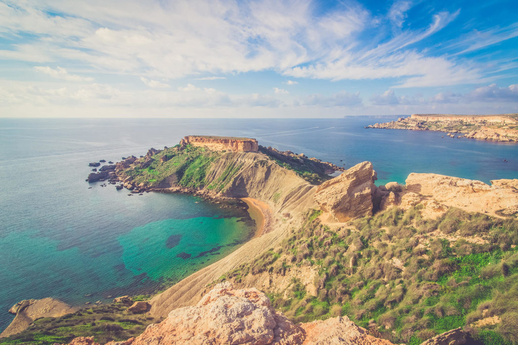 Magnifique vue de Malte