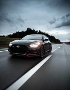 hyundai, sports car, racing, car wallpapers, hyundai veloster, automobile, vehicle, drive, car, highway