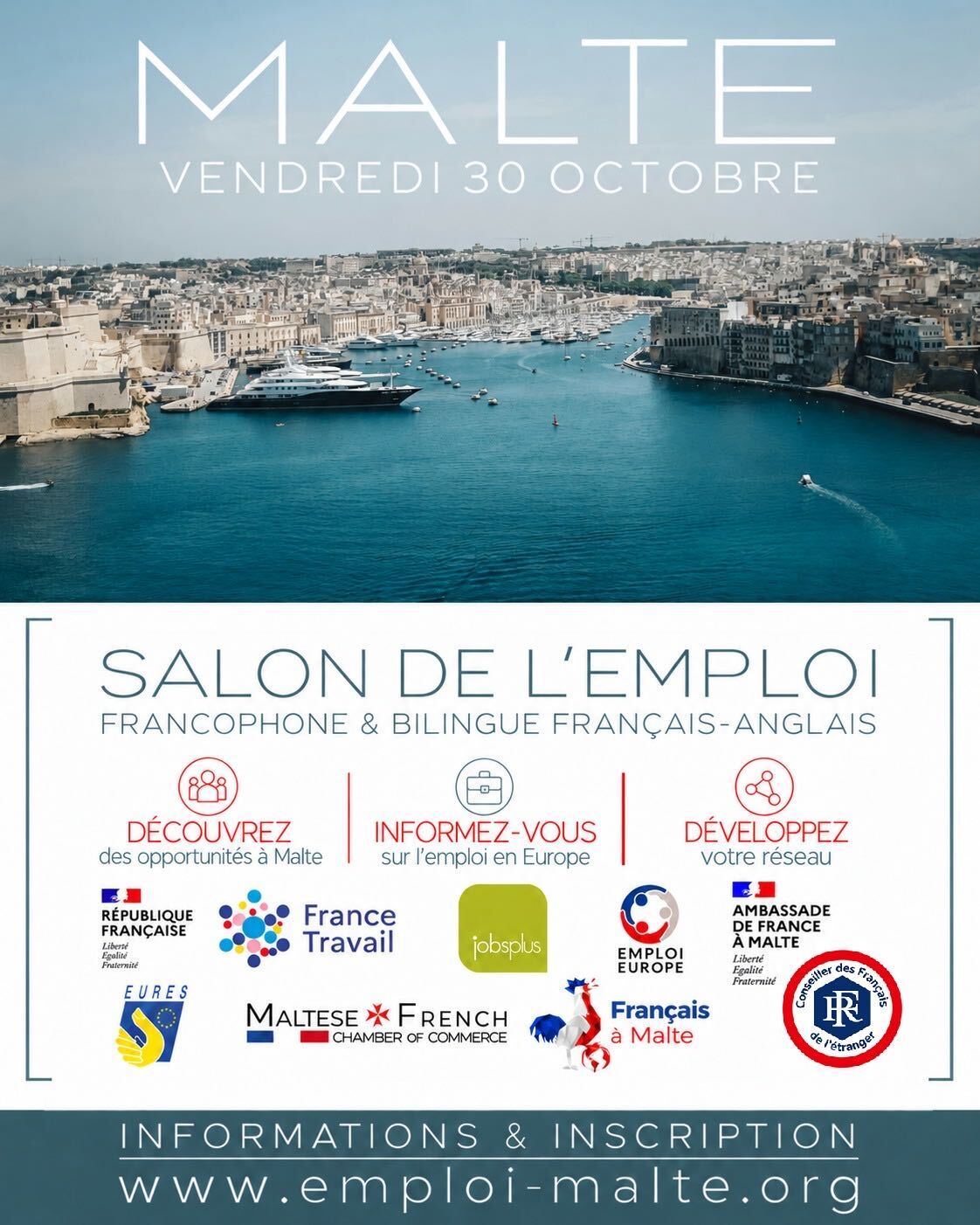 Salon de l’Emploi francophone à Malte