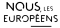 Nous les européens logo